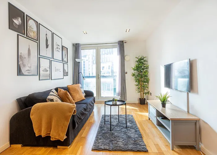 Affordable & Modern 1 Bedroom Apartment Canary Wharf